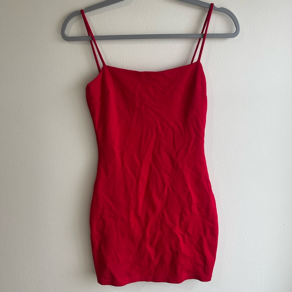 Lulus Red Mini Dress - Picture 1 of 4
